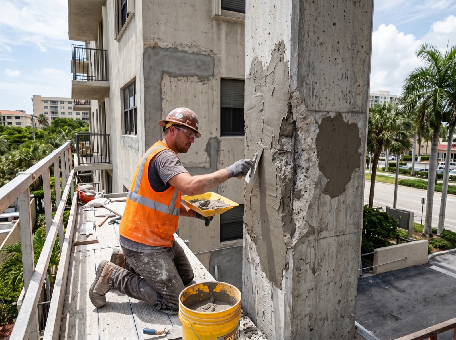 Concrete restoration