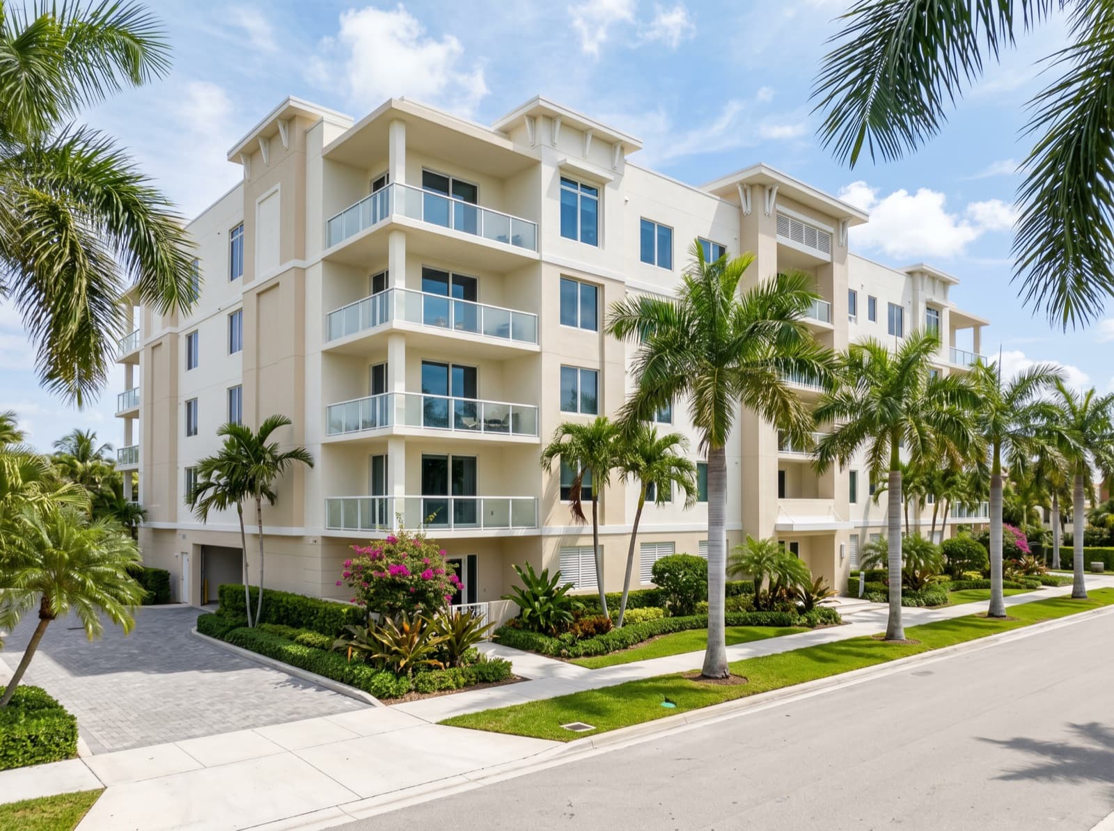 Condo building exterior